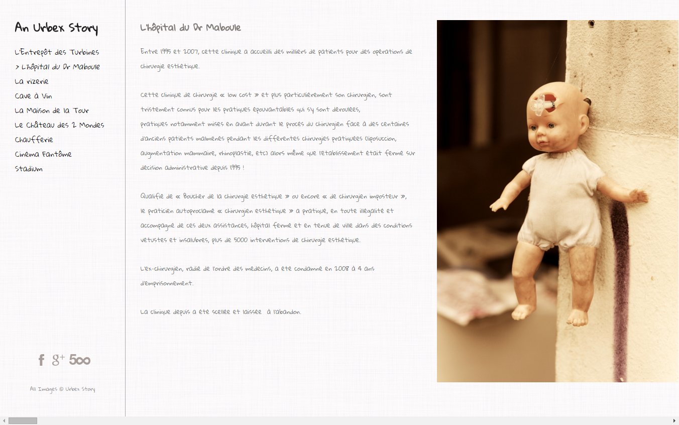 Urbex Story - Exhibition